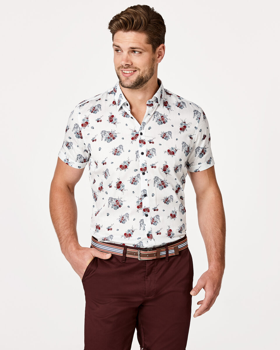 Sears Short Sleeve Shirt, , hi-res